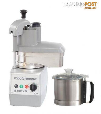 Food processors - Robot Coupe R402 V.V - 4.5L food cutter/vegetable slicer -...