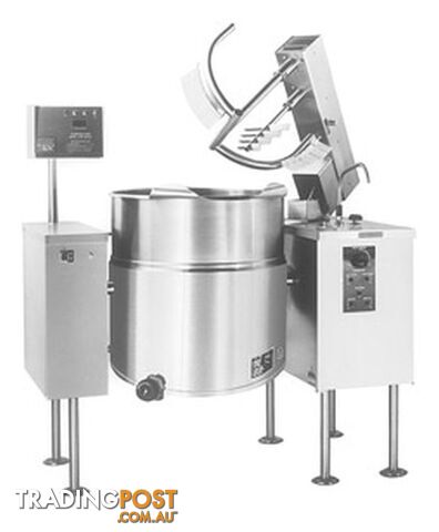 Boiling kettles - Cleveland MKEL80T - 300L electric tilting mixing kettle - Catering Equipment