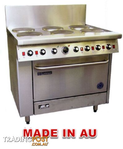 Oven ranges- Goldstein PE-2S-24G-28FF - 2 burner, 600mm griddle fan-forced...