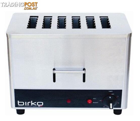 Toasters - Birko 1003203 - 6 slice vertical toaster - Catering Equipment - Restaurant Equipment