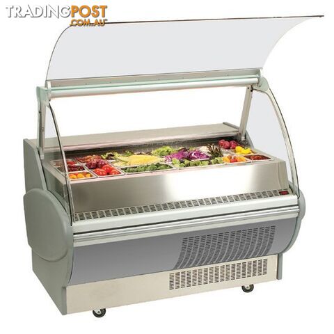 Refrigeration - Bromic-Jordao SB105P - 1m sandwich bar/deli display - Catering...