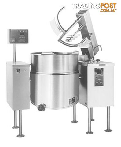 Boiling kettles - Cleveland MKEL40T - 150L electric tilting mixing kettle - Catering Equipment