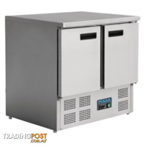 Refrigeration - Undercounters - Polar U636 2 Door 240L - Catering Equipment - Restaurant Equipment