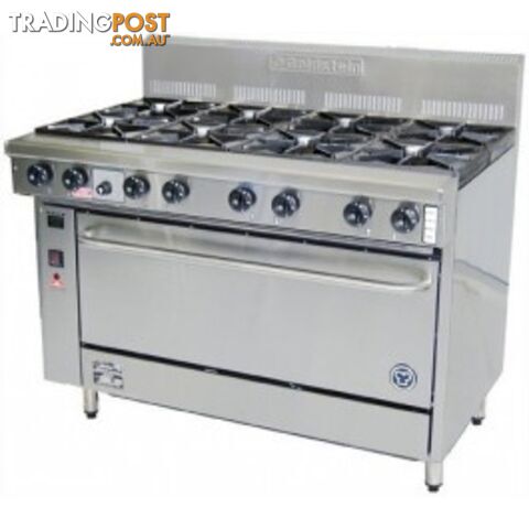 Oven ranges - Goldstein PFC-36G-2-40E - 2 gas burner, 900mm griddle wide convection oven range