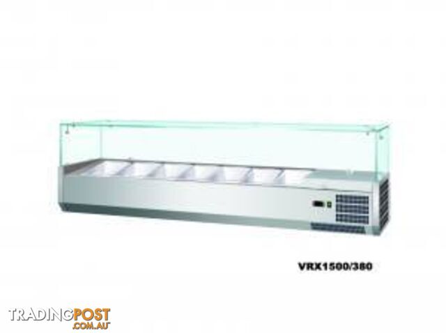 Refrigeration - Ingredient units - Saltas VRX1200 - 4 x 1/3GN pans 1200m- Catering Equipment