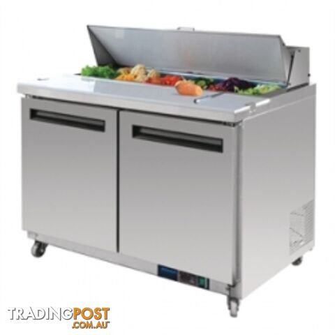 Refrigeration -  Polar GD882 -  2 Door Preparation Counter - Catering Equipment - Restaurant