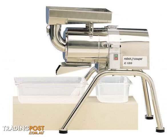 Food processors - Robot Coupe C 120 - 120kg/hr automatic sieve - Catering...