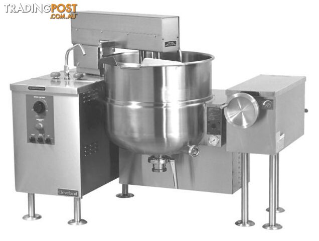 Boiling kettles - Cleveland MKGL40T - 150L gas tilting mixing kettle - Catering Equipment