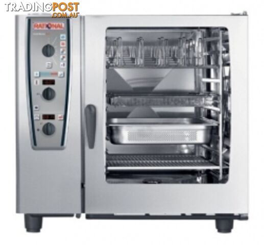 Combi ovens - Rational CMP 102G - 10 x 2/1 GN Tray-Gas Combi Oven - Catering Equipment