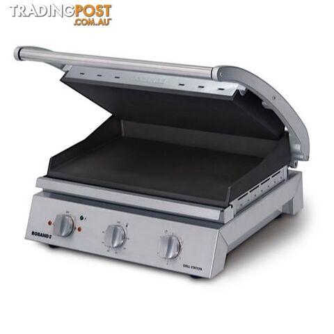 Contact grills - Roband GSA815RT - 8 slice, ribbed non-stick plates, 15amp -...
