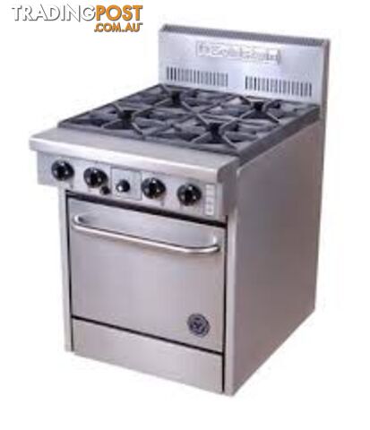 Oven ranges - Goldstein PF-4-20FF - 4 gas burners fan-forced oven range - Catering Equipment