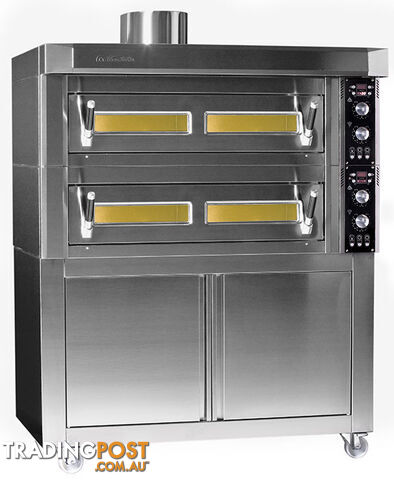 Pizza ovens - Fornitalia BL/2 105/70 - Electric double deck pizza oven -...