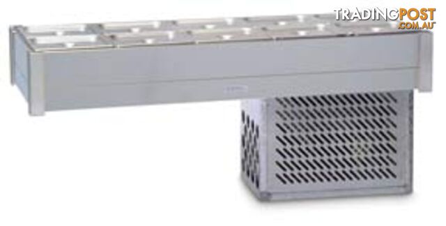 Refrigeration - Refrigerated bain marie - Roband BR24 - 2 row x 4 x 1/2GN pans -...