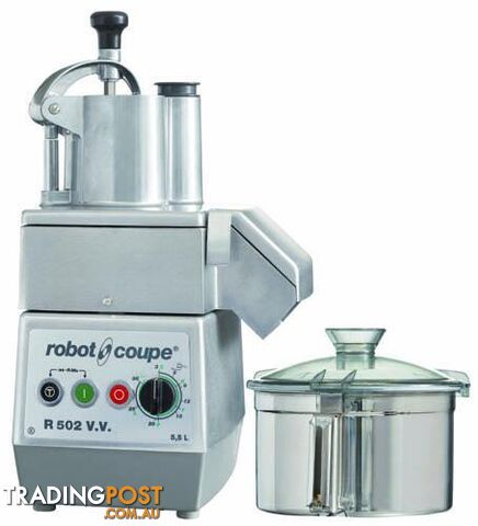 Food processors - Robot Coupe R502 V.V. - 5.5L food cutter/vegetable slicer -...