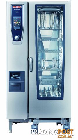 Combi ovens - Rational SCCWE201 - 20 x 1/1 GN Tray-Electric Combi Oven - Catering Equipment - Restaurant Equipment