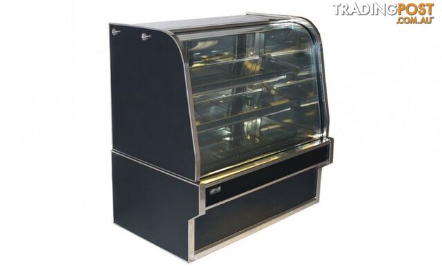 Ambient displays - Koldtech KT.NRCD.20 - 2000mm, curved glass, 3 tier - Catering Equipment