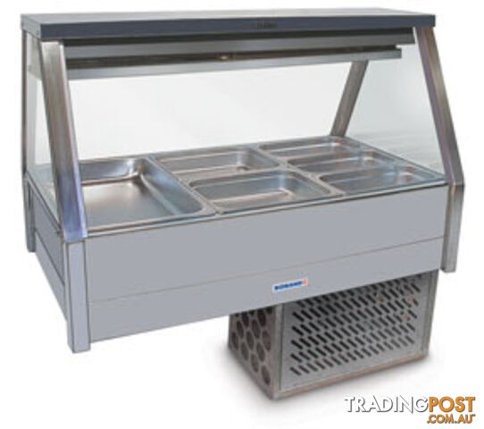 Refrigeration - Roband ERX23RD - 3 module straight glass cold foodbar - Catering...