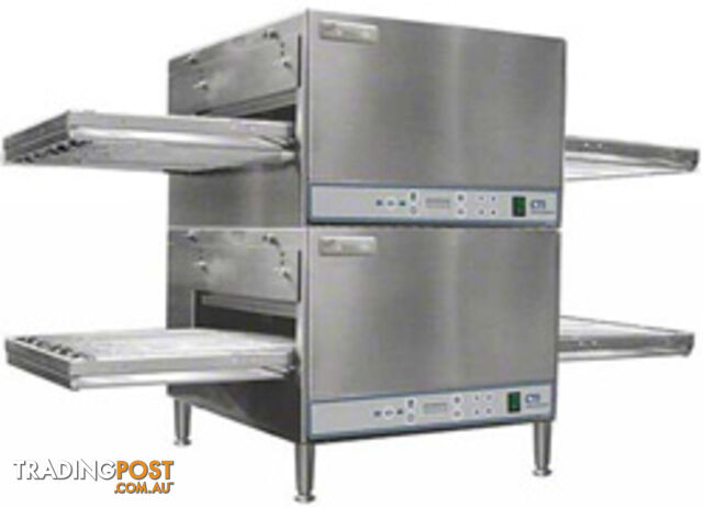 Pizza ovens - Lincoln Impinger 2504-2 - Double deck countertop electric conveyor...