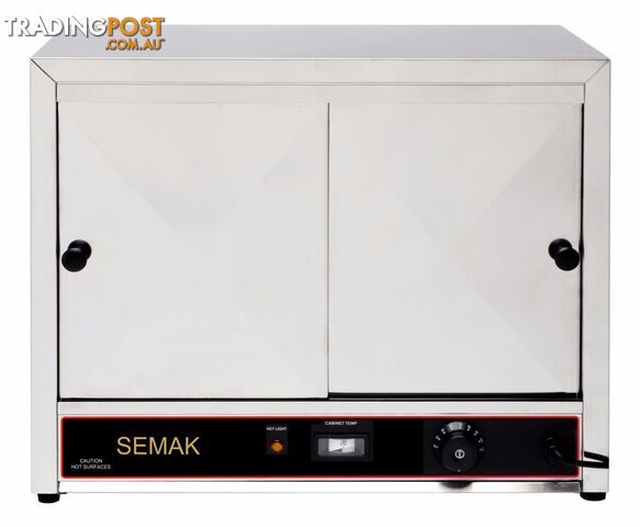 Pie warmers - Semak PW100B - 100 pies solid door warmer - Catering Equipment - Restaurant Equipment