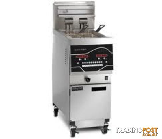 Fryers - Henny Penny EEE-141 - Single pan fully programmable electric fryer - Catering Equipment