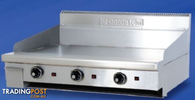 Griddles - Goldstein GPE-30 - 740mm bench-mounted electric griddle - Catering...