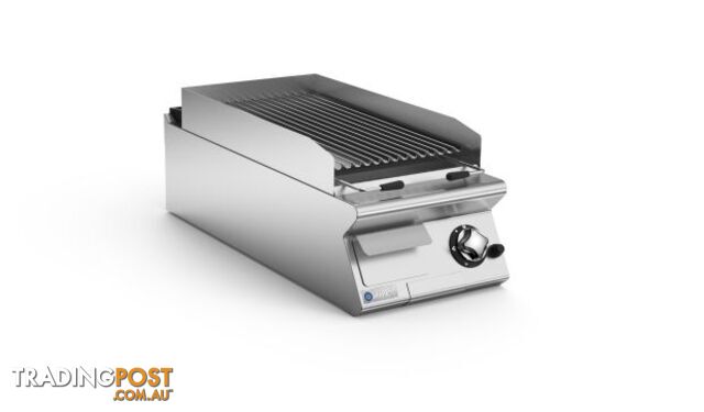 Chargrills - Mareno ANGPL94G - 400mm heavy-duty lava grill - Catering Equipment - Restaurant