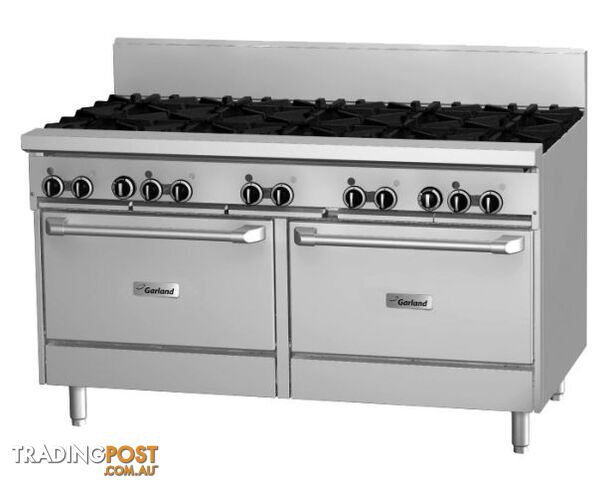 Oven ranges - Garland GFE60-10CR - 10  gas burners, convection oven range - Catering Equipment