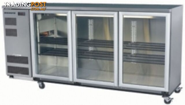 Refrigeration - Back bar chillers - Skope BB580 - 3 glass door 580L - Catering...