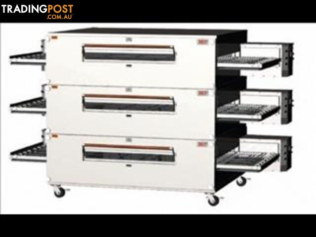 Pizza ovens - XLT 3870-3 - 38" x 70" belt triple deck gas conveyor - Catering equipment - Restaurant