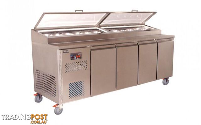 Refrigeration - Koldtech KT.PM.1885 - 3 door pizza preparation bench - Catering Equipment