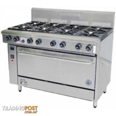 Oven ranges - Goldstein PFC-12G-6-40E - 6 gas burner, 300mm griddle wide...