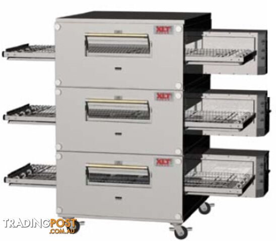 Pizza ovens - XLT 2440-3 - 24" x 40" belt triple deck conveyor - Catering equipment - Restaurant