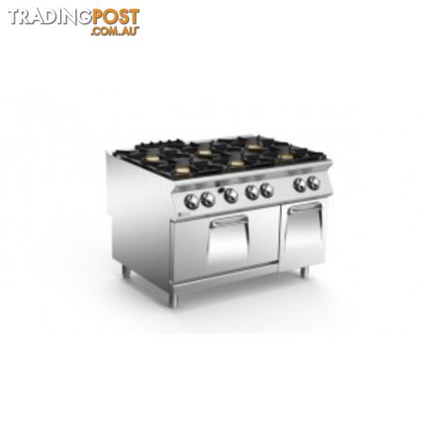Oven ranges - Mareno ANC7FG8G32 - 4 burner gas oven range - Catering Equipment - Restaurant
