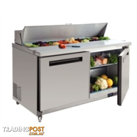 Refrigeration - Polar GD883 - 2 Door Preparation Counter - Catering Equipment - Restaurant Equipment