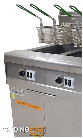 Fryers - Frymaster FPP445ESD - 4 x 25L gas fryer with auto filtration - Catering Equipment