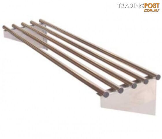 Stainless steel - Brayco PIPE600 - Stainless Steel Pipe Shelf (600mmLx300mmW) - Catering Equipment