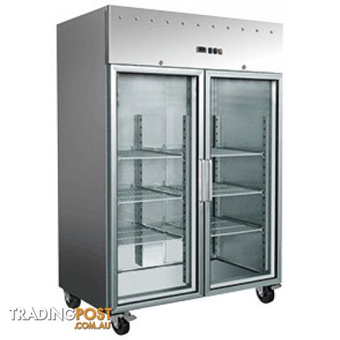 Refrigeration - Glass door chillers - Exquisite GSC1410G - Double-door 1476L - Catering