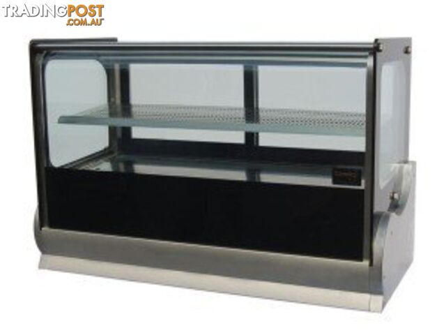 Refrigeration - Cake displays - Anvil DGV0550 - 1500mm countertop square glass -...