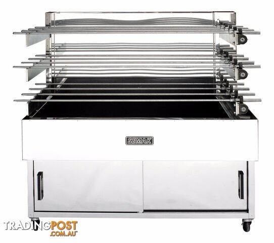 Rotisseries - Semak M28C - 3 tier charcoal rotisserie - Catering Equipment - Restaurant Equipment