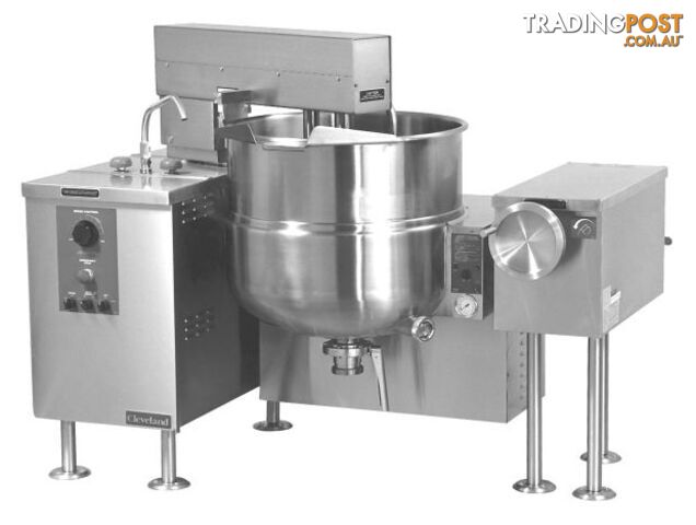 Boiling kettles - Cleveland MKGL80T - 300L gas tilting mixing kettle - Catering Equipment