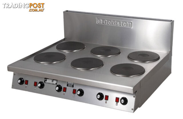 Cooktops - Goldstein PEB-6S - 6 burners electric cooktop - Catering Equipment - Restaurant Equipment