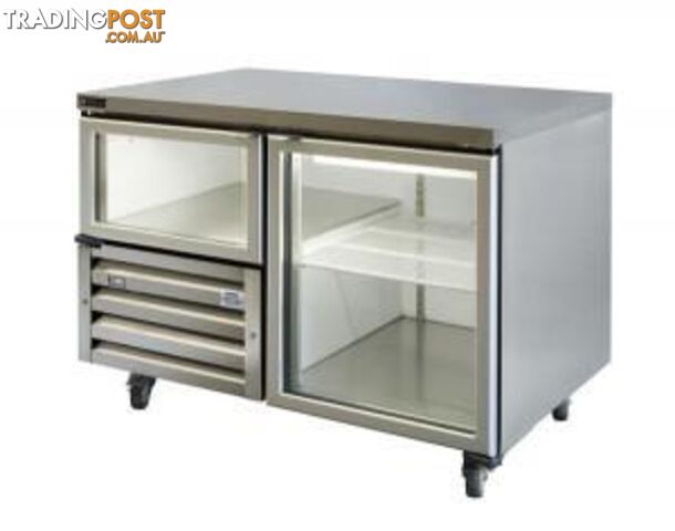 Refrigeration - Undercounters - Anvil UBG1200 - 1200mm glass door underbar...