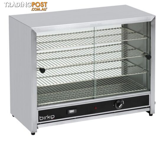 Pie warmers - Birko 1040092 - 100 pie warmer, glass sliding doors - Catering...