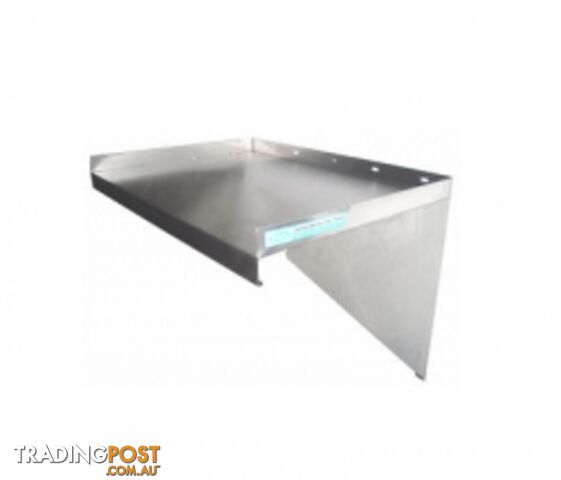 Stainless steel - Brayco SHSS1848 - Stainless Steel Deeper Wall Shelf (1219mmLx450mmW) - Catering