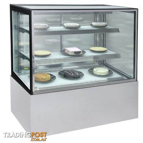 Refrigeration - Cake displays - Bromic FD0900 - 900mm square glass - Catering...