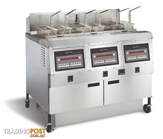Fryers - Henny Penny OFG323-8000 - Triple pan gas fryer - Catering Equipment - Restaurant