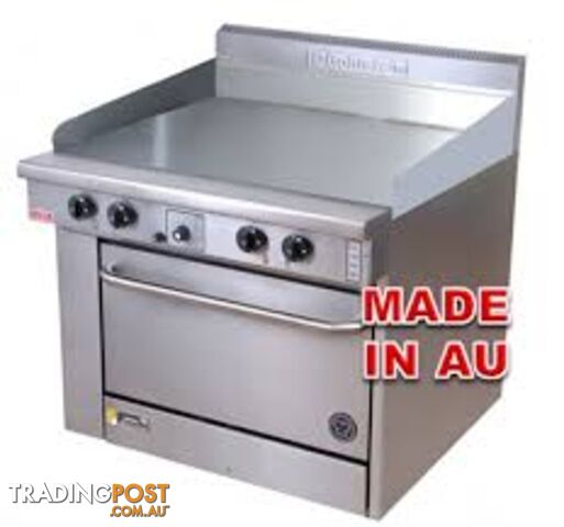 Oven ranges - Goldstein PF-36G-28FF - 900mm griddle fan-forced oven range -...