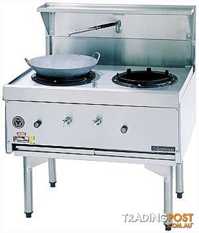 Woks - Goldstein CWA2 - Double wok burner - Catering Equipment - Restaurant Equipment