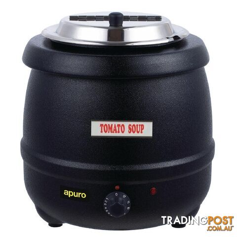 Soup kettles - Apuro L715 - 10L Soup Kettle With Hinged Lid - Catering...