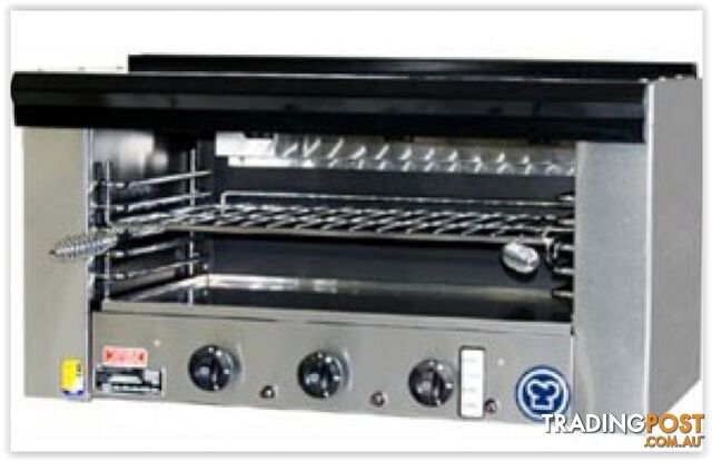 Salamanders - Goldstein SE-860 - 860mm stainless steel electric salamander -...